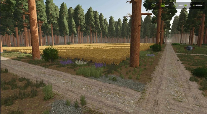 FS25 - Sequoia Forest Map V1.0