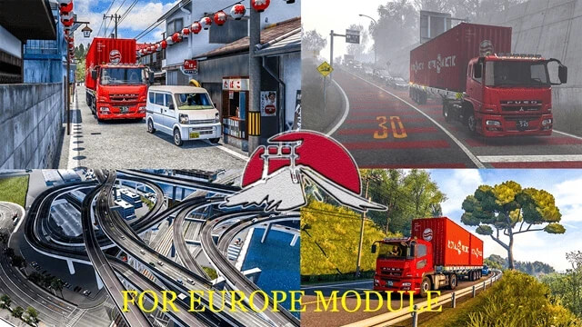 ETS2 - Project Japan for Europe Module V1.1.3