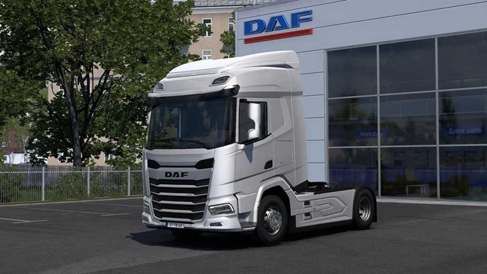 ETS2 - 3800 MM FT Chassis for DAF XF 2021 V1.0