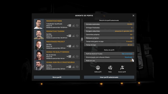 ETS2 - All Profiles V1.0