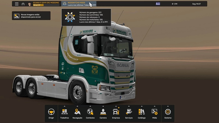 ETS2 - Profile Scania R 2019 V1.0