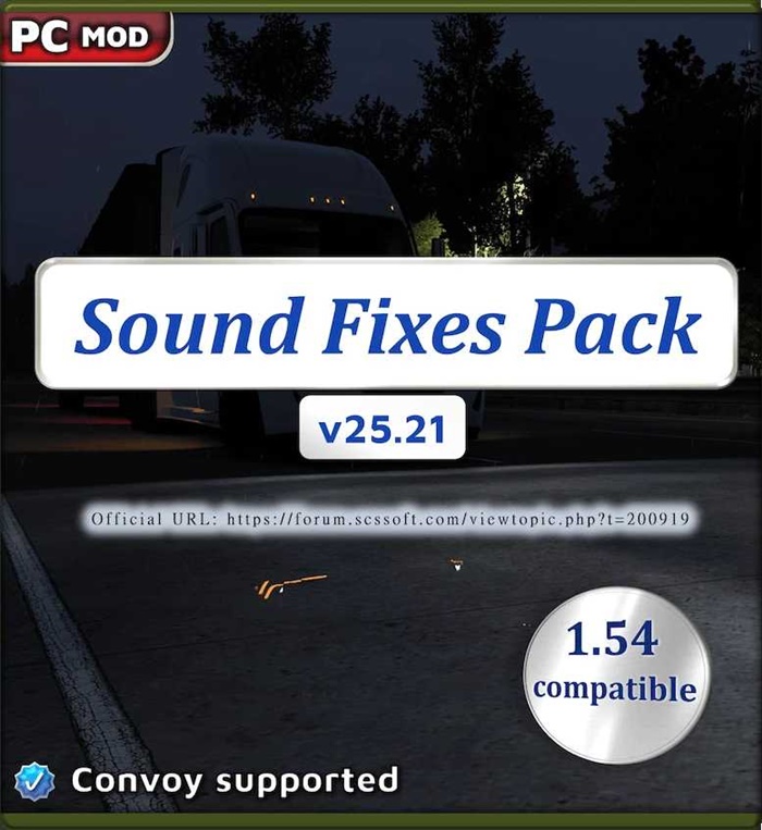 ATS - Sound Fixes Pack V25.21