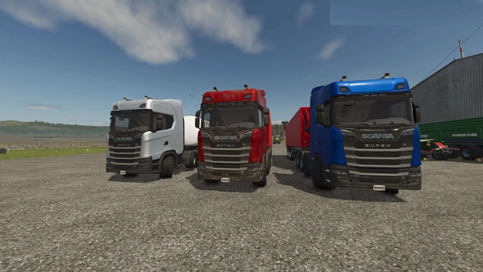 FS25 - Scania 8×8 Truck V1.0