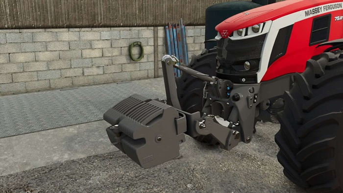 FS25 - Massey Ferguson Weight V1.0