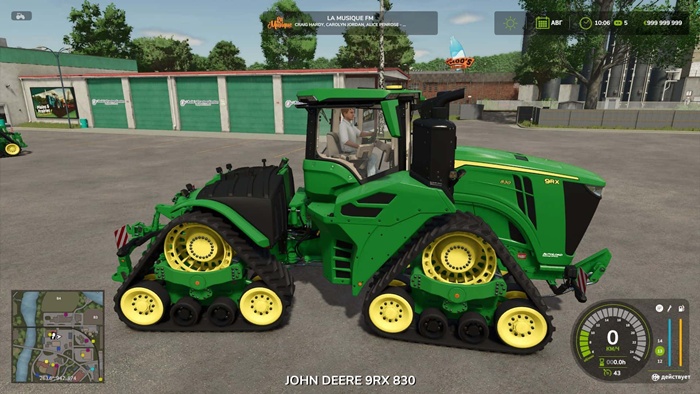 FS25 - John Deere 9R 830 / 9RX 830 V1.0.0.1