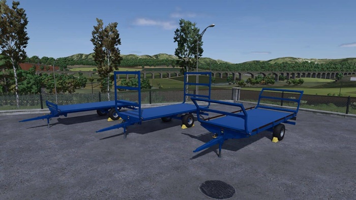 FS25 - Goweil Bale Trailer V1.0