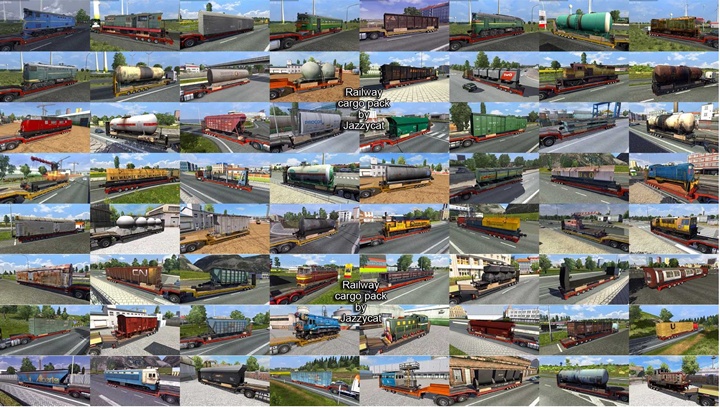 ETS2 - Railway Cargo Pack V4.6