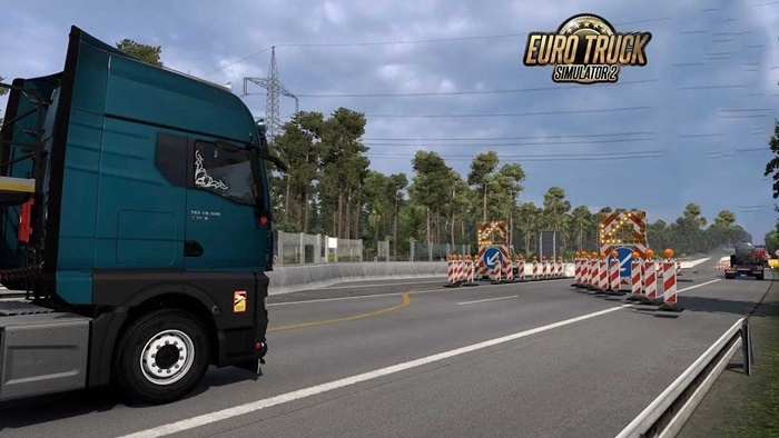 ETS2 - Baustellenmod Map V1.2