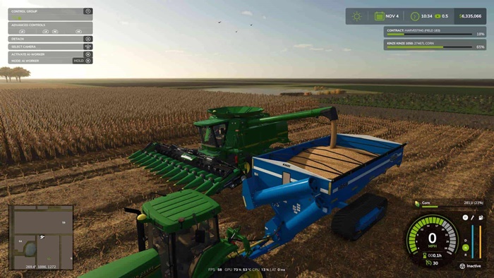 FS25 - John Deere 9610 Harvester V1.0
