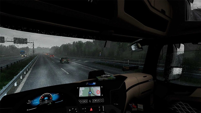 ETS2 - Realistic Rain V5.1