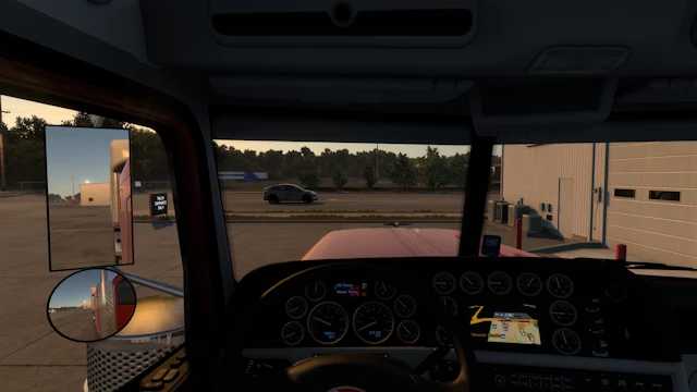 ATS - Peterbilt 389 Blue Interior V1.0
