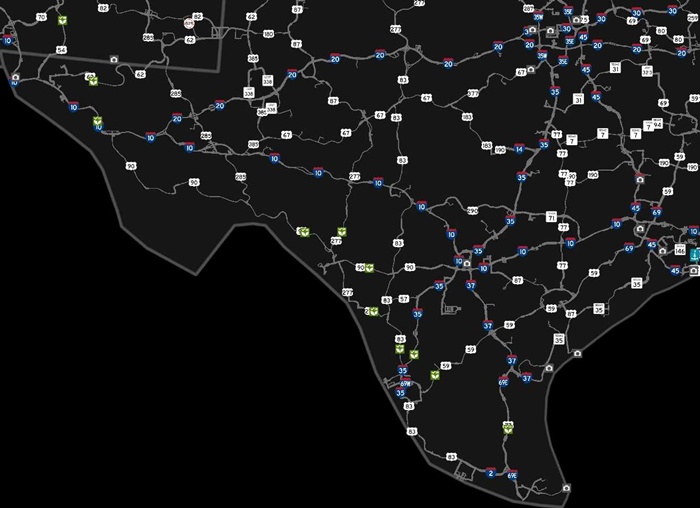 ATS - Texas Frontage Roads Project + TFRP Border Addon V1.6