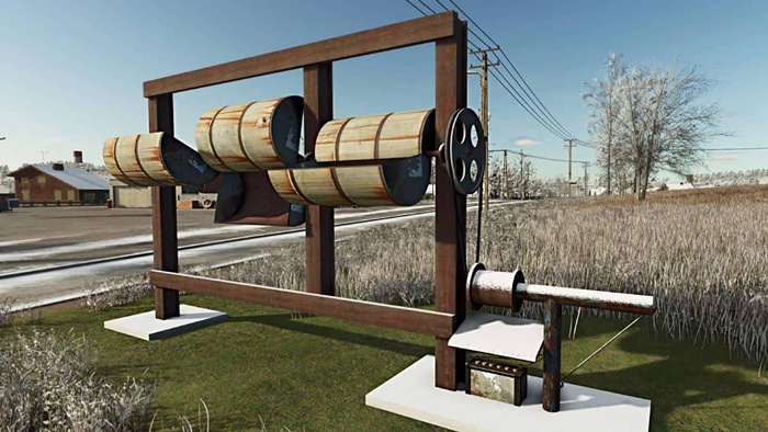 FS25 - Wind Generators Made With Barrels V1.0