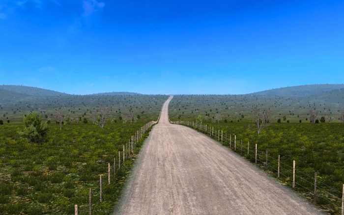 ETS2 - New Brazil Road Map V1.55