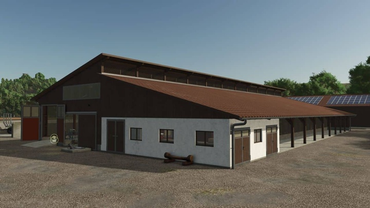 FS25 - Medium Sized Cow Barn V1.0