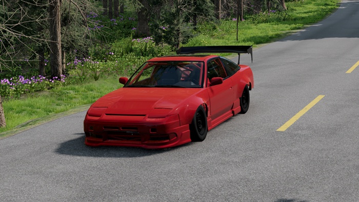 BeamNG – Nissan 180sx Drift Car