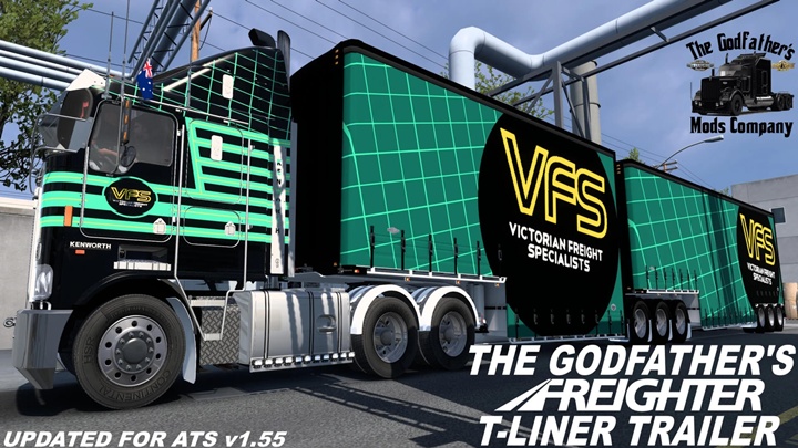 ATS - Freigher T-Liner Trailer V1.55