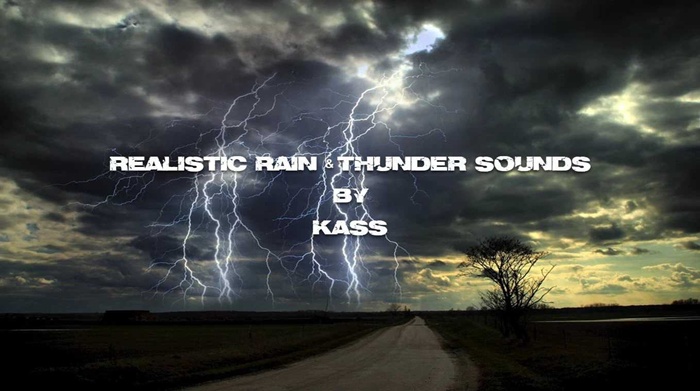ETS2 - Realistic Rain & Water & Thunder Sounds V8.5