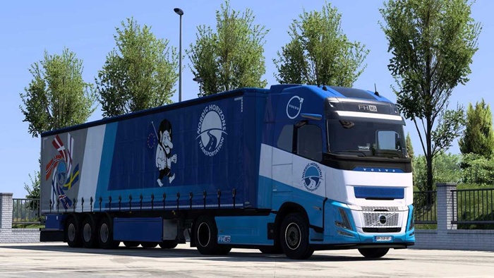 ETS2 - Nordic Horizons Transportation Skinpack V1.1