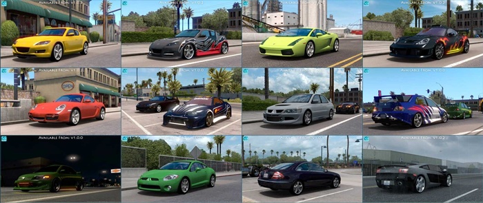 ETS2 - Need For Speed Traffic Pack V1.55