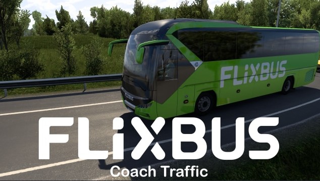 ETS2 - Flixbus AI Traffic Mod V1.55
