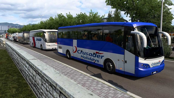 ETS2 - Bus Traffic Mod V1.55