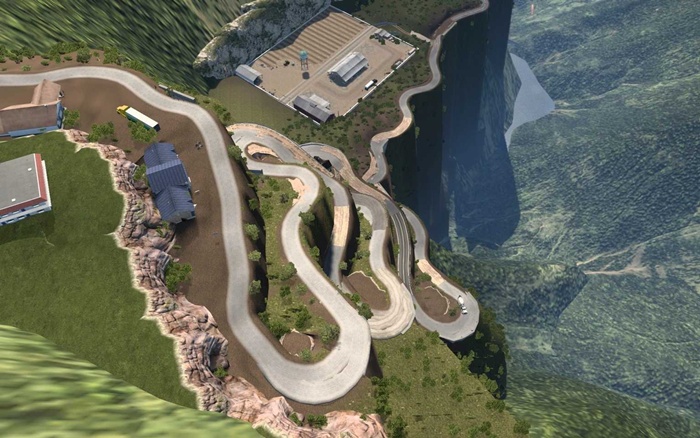 ATS - Mountain Roads Extreme Map