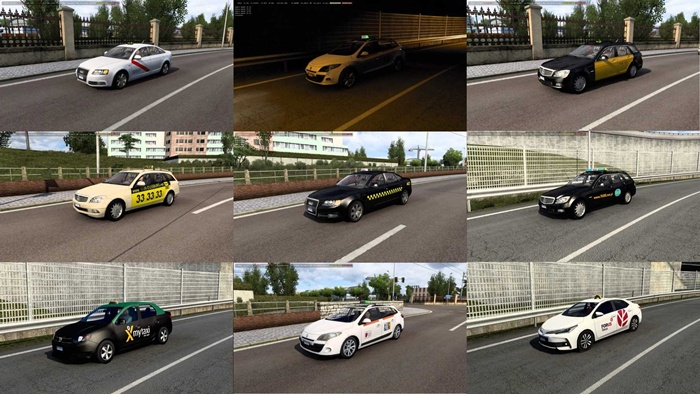 ETS2 - Taxi Traffic Pack V3.5.8