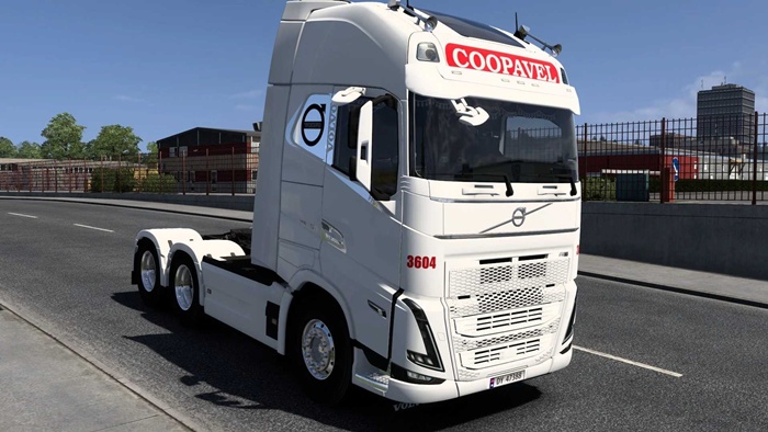 ETS2 - Volvo FH5 Coopavel Skin V1.0
