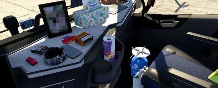 ETS2 - Dzordz Customs Cabin Accessories V1.0
