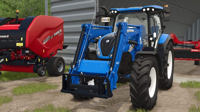 FS25 - New Holland 655TL Front Loader V1.0