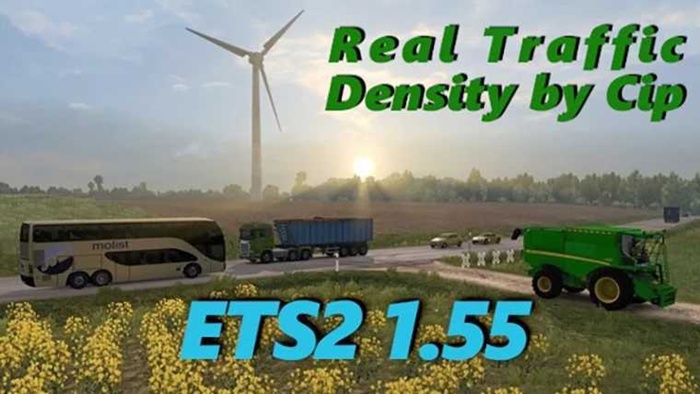 ETS2 - Real Traffic Density V1.55