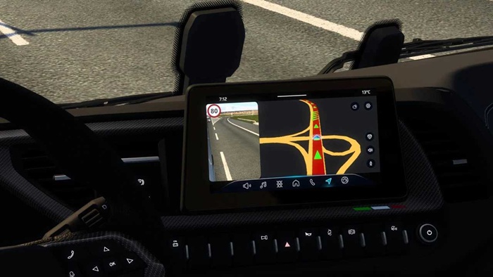 ETS2 - Iveco S-Way Improved Dashboard V1.0