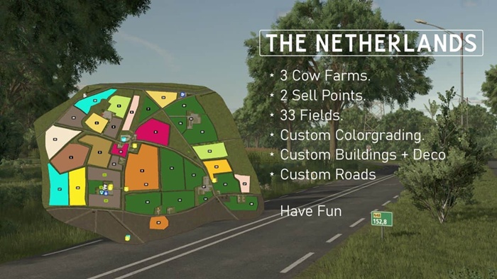 FS25 - The Netherlands Map V1.0