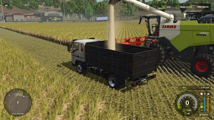 FS25 - Rice Harvest Mod V1.2