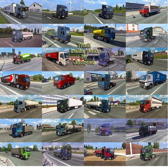 ETS2 - Truck Traffic Pack V9.1.13