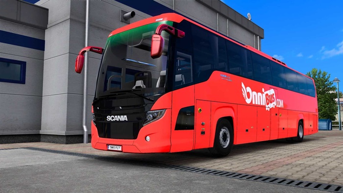 ETS2 - Scania Touring 4×2-6×2 Bus V1.55