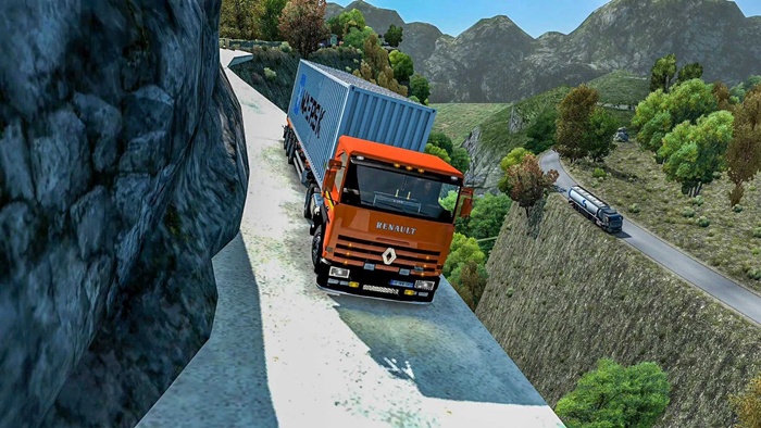 ETS2 - Dangerous Roads Map