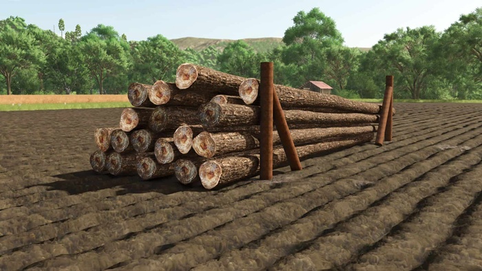 FS25 - Wooden Support V1.0