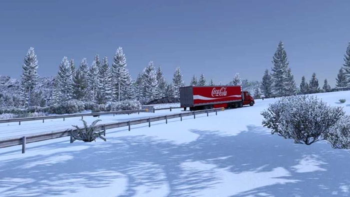 ATS - Frosty Winter Weather Mod V5.5