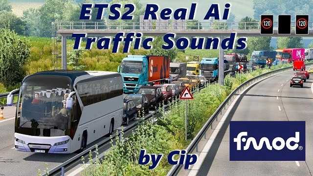 ETS2 - Real Ai Traffic Sounds V1.55