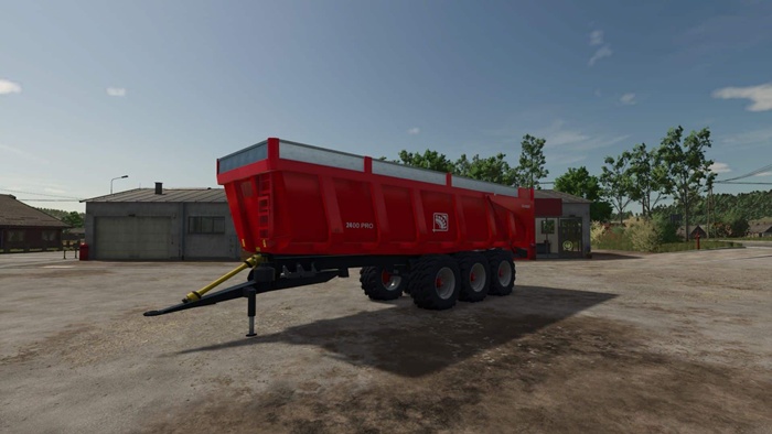 FS25 - Gilibert 2400 Pro Trailer V1.0