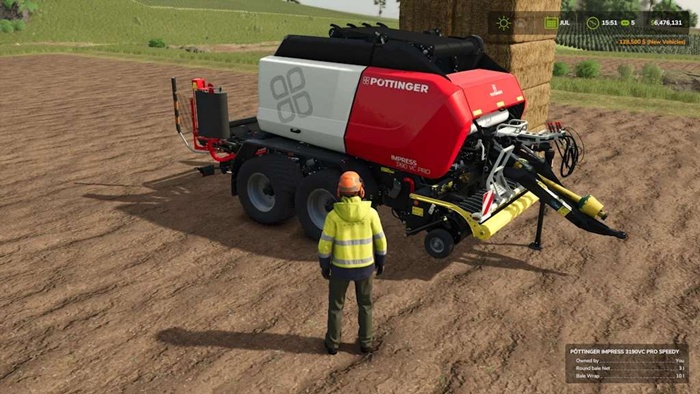FS25 - Poettinger Impress 3190 VC PRO Speedy V1.4