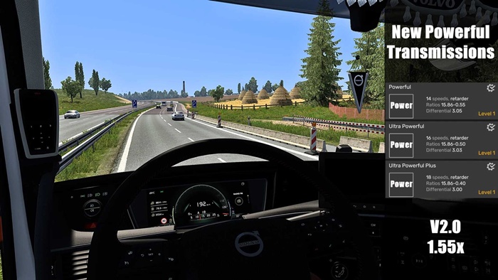 ETS2 - New Powerful Transmissions V2.0