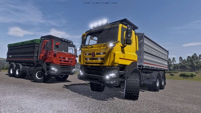 FS25 - Tatra Phoenix Agro 6×6 with Fliegl Tipper V1.0
