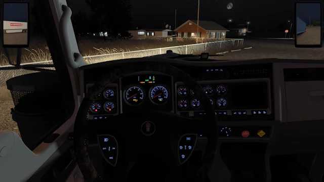 ATS - Kenworth W900 Blue Interior V1.0