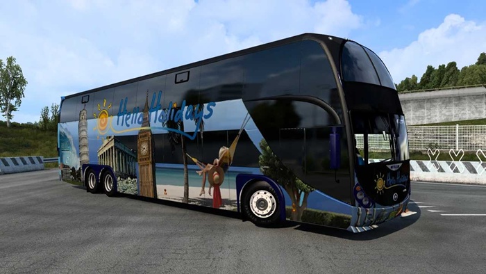 ETS2 - BigBus Traffic Pack V2.0.12