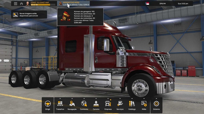 ATS - Profile Coast to Coast Map Matrid V1.0