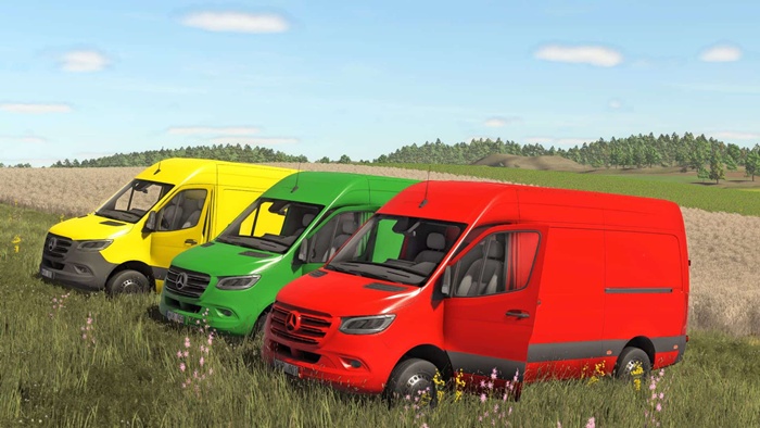 FS25 - Mercedes-Benz Sprinter 2021 V1.0.0.1