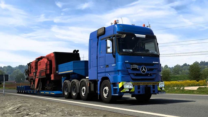 ETS2 - Mercedes-Benz Actros MP3 Truck V1.55